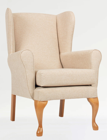 Queen Anne Fireside Chair