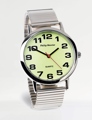 Big Time Glow In The Dark Ladies Expander Watch