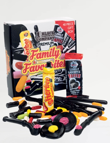 Black Liquorice Company Family Favourites Box