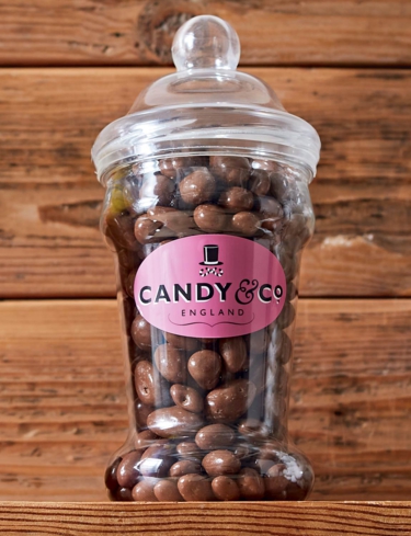 Chocolate Coated Peanuts Sweet Shop Sized Jar