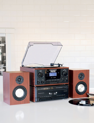 7 In 1 Full Function Music System With Wireless Speakers