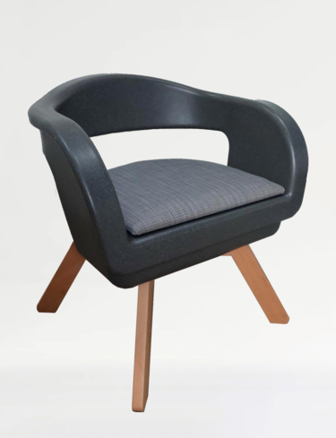 Timberry Kurve Commode Chair