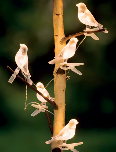Solar Bird Decoration