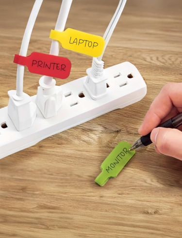 Set of 10 Cable Labels