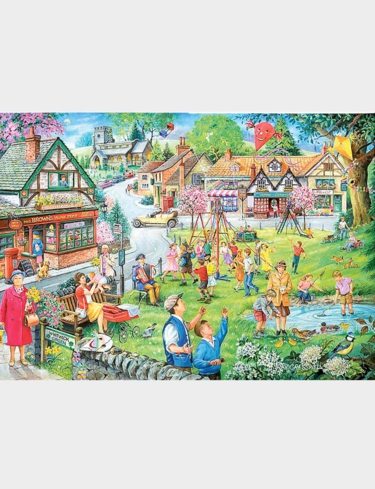 Seasons On The Green 4 x 500pc Boxed Jigsaw Set