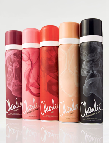 Set of 5 Charlie Body Sprays