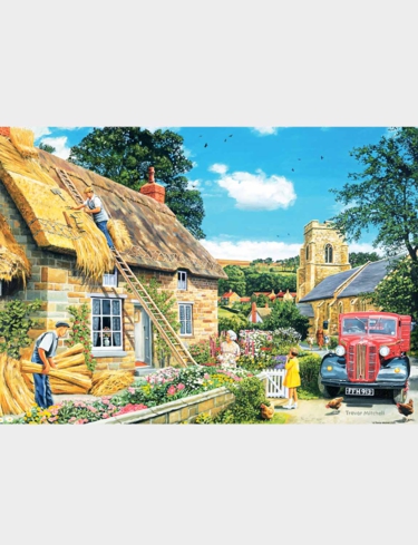Ravensburger Village Life 4 x 500pc Boxed Jigsaw Set