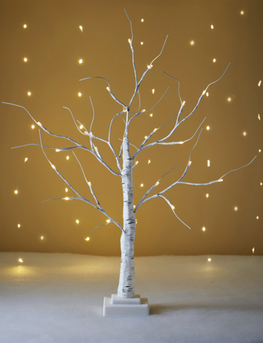 Christmas White Birch Tree