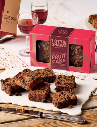 Yorkshire Sloe Gin Fruit Cake