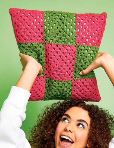 Square Cushion Crochet Kit