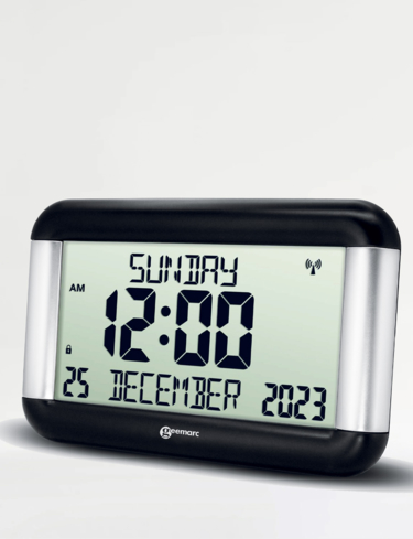Radio Controlled Clear Display Clock