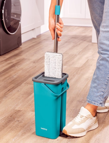 Beldray Flat Head Antibac Slimline Mop and Bucket