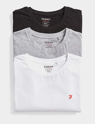 Farah 3 Pack T-Shirts