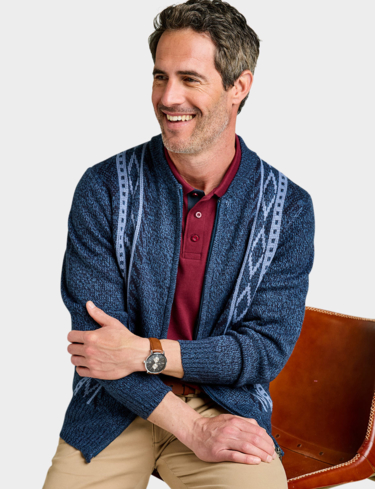 Tootal Vertical Jacquard Zipper