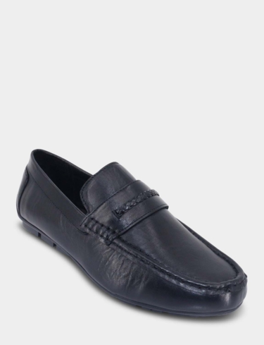 Pegasus Wide Fit Leather Driving Shoe