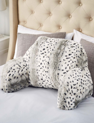 Downland Snow Leopard Cuddle Cushion